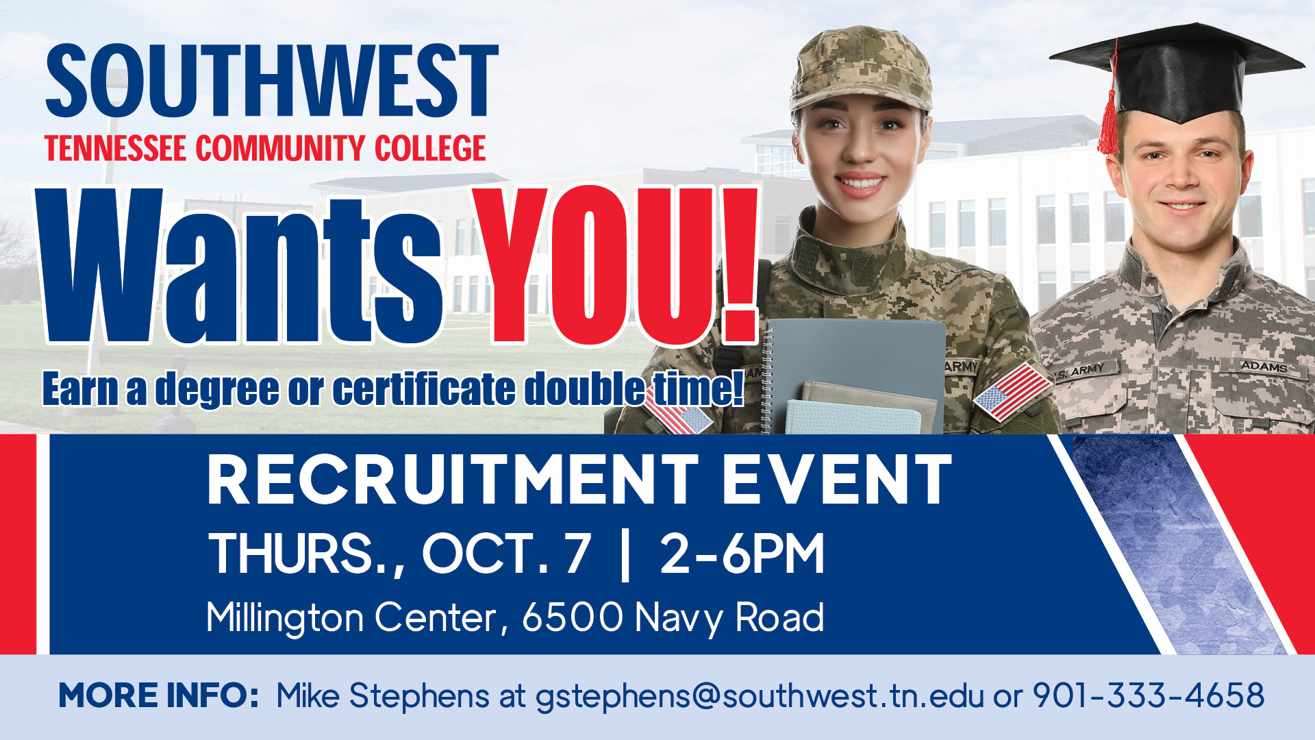 Veterans Recruitment Event Southwest Tennessee Community College